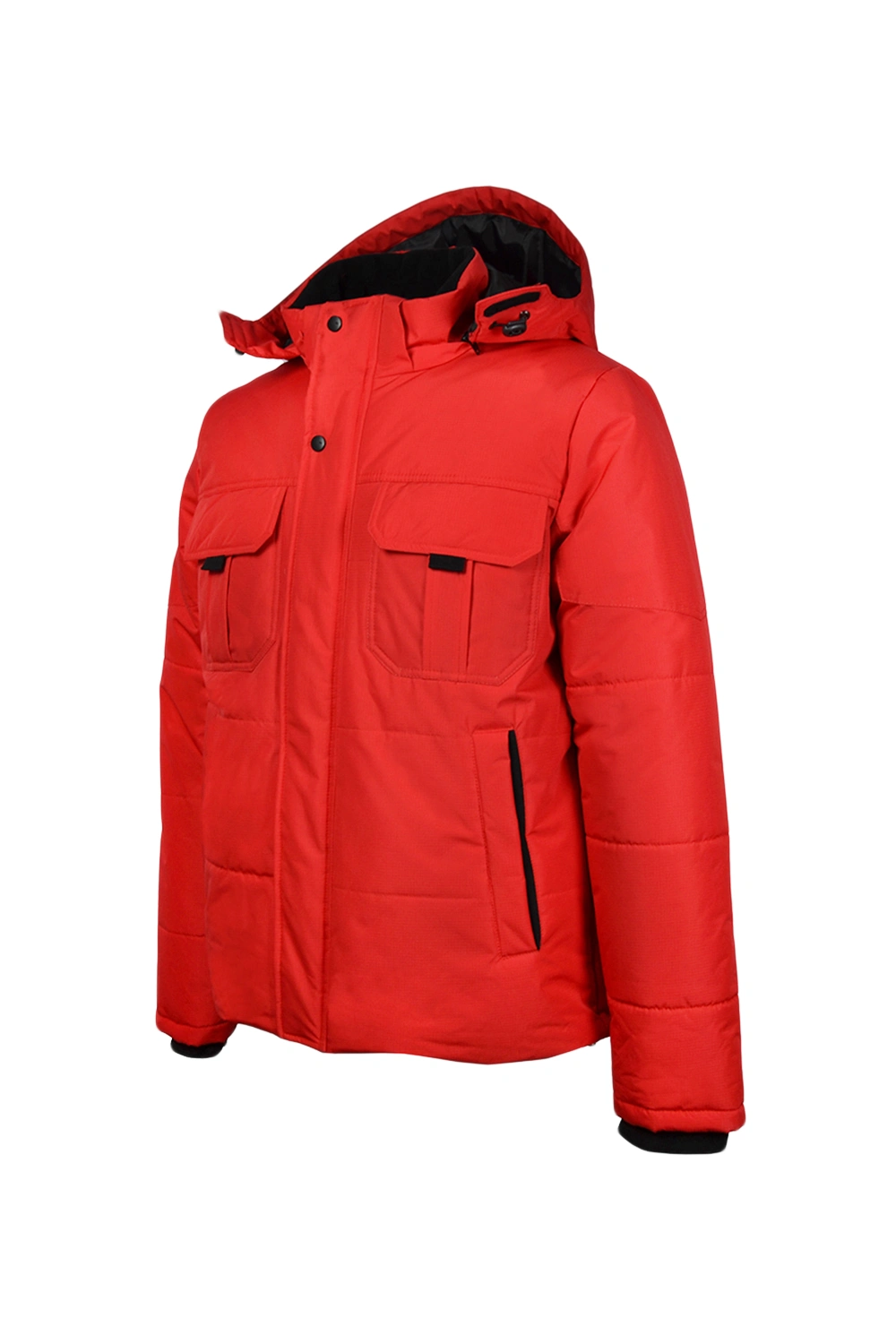 Kapüşonlu İş Montu