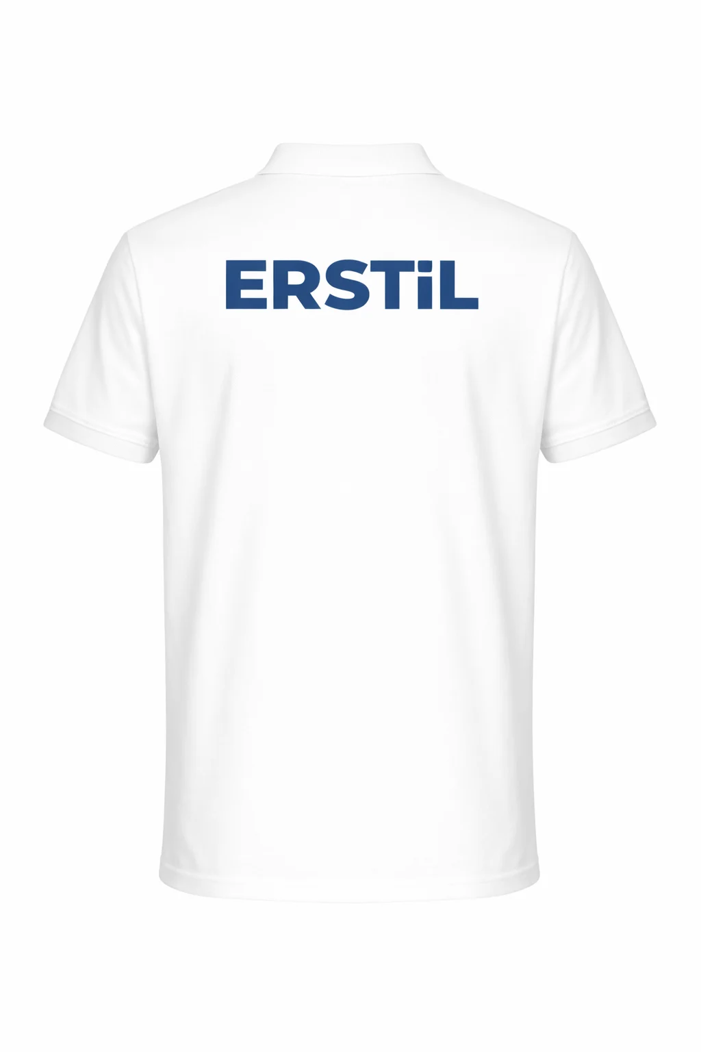 Logo Baskılı Polo Yaka Tişört Detay Görünüm